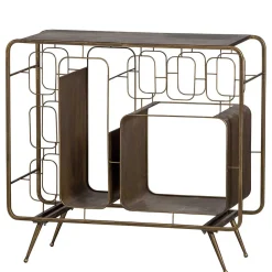 Wohnen Design Bar Regal in Altmessing - Etzga