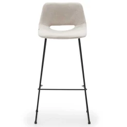 Wohnen Design Barstühle in Beige & Schwarz - Heats (2er Set)