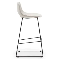 Wohnen Design Barstühle in Beige & Schwarz - Heats (2er Set)