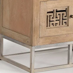 Wohnen Design Bücherregal aus Mangobaum Massivholz - Valuta