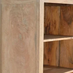 Wohnen Design Bücherregal aus Mangobaum Massivholz - Valuta