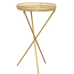 Wohnen Telefontische*Design Beistelltisch aus Spiegelglas - Laipur