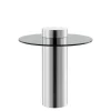 Wohnen Designermöbel*Design Beistelltisch mit Glasplatte - Jaturna