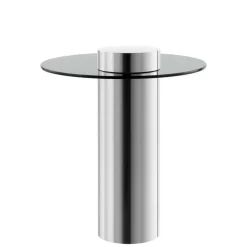Wohnen Designermöbel*Design Beistelltisch mit Glasplatte - Jaturna