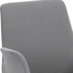 Wohnen Design Bürostuhl mit Armlehnen in Grau - Iranus