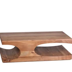 Wohnen Design Couchtisch aus massivem Akazienholz - Drolivio