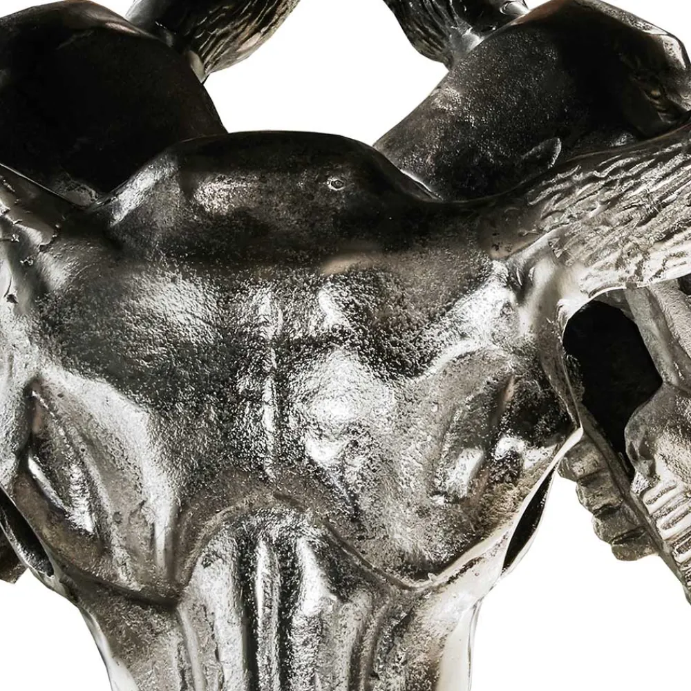 Wohnen Designermöbel*Design Couchtisch mit Büffel Schädel Gestell - Zarinas