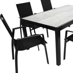 Wohnen Design Essgruppe für den Garten - Marino (siebenteilig)