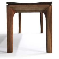 Wohnen Design Esszimmer Bank aus Nussbaum Massivholz - Edicenza