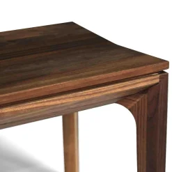 Wohnen Design Esszimmer Bank aus Nussbaum Massivholz - Edicenza