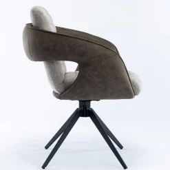 Wohnen Design Esszimmer Drehstuhl mit Armlehnen - Bailon (2er Set)