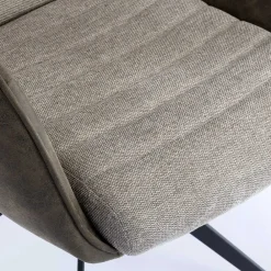 Wohnen Design Esszimmer Drehstuhl mit Armlehnen - Bailon (2er Set)