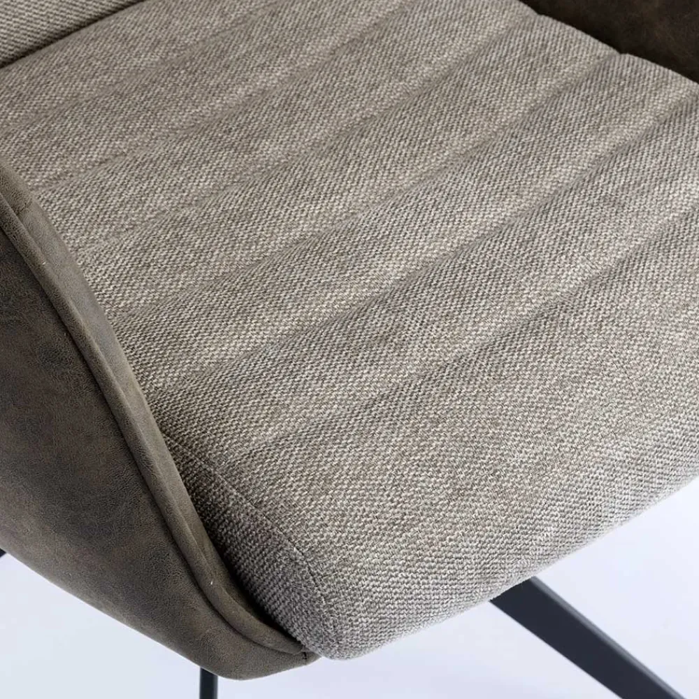 Wohnen Design Esszimmer Drehstuhl mit Armlehnen - Bailon (2er Set)