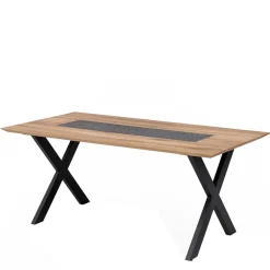 Wohnen Designermöbel*Design Esszimmer Esstisch mit X-Füßen - Vardriva