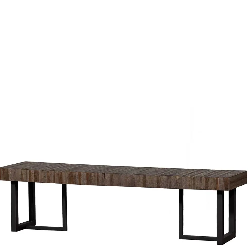 Wohnen Design Esszimmerbank aus Recyclingholz Teak - Halling