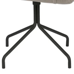 Wohnen Küchenstühle|Esszimmerstühle*Design Esszimmerstuhl in Taupe Lining gepolstert