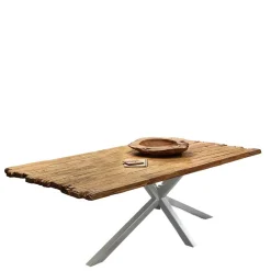 Wohnen Naturholzmöbel|Tische*Design Esszimmertisch aus Recyclingholz Teak - Burgos