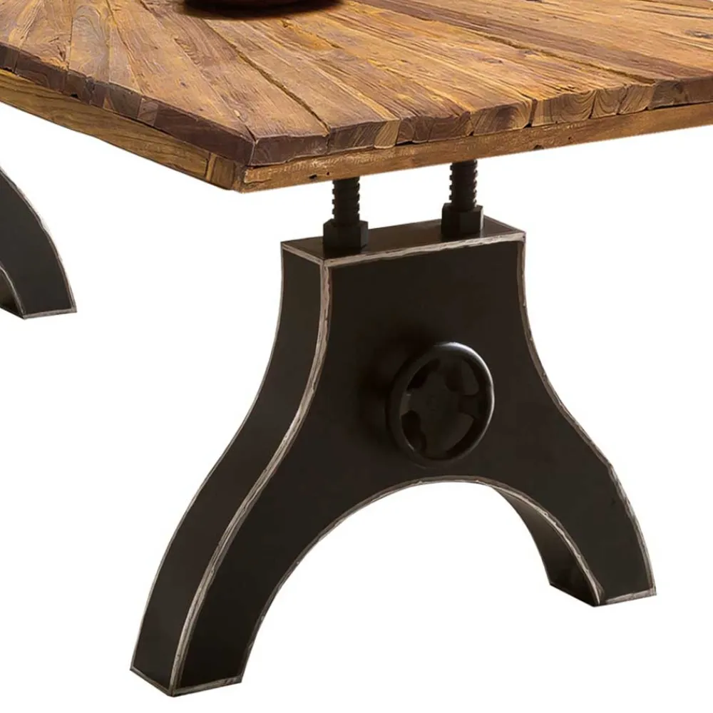 Wohnen Design Esszimmertisch aus Teak Recyclingholz - Rensing