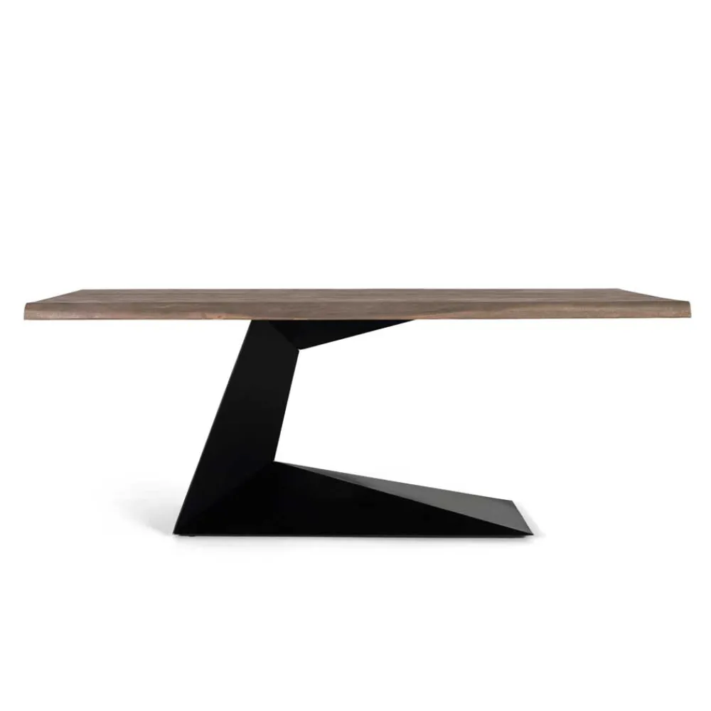 Wohnen Designermöbel*Design Esszimmertisch mit Baumkante Akazie - Faunatia