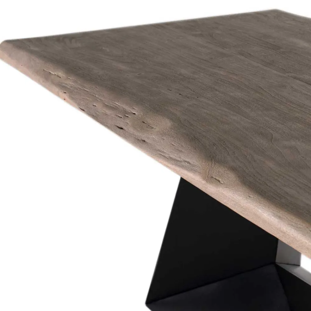 Wohnen Designermöbel*Design Esszimmertisch mit Baumkante Akazie - Faunatia