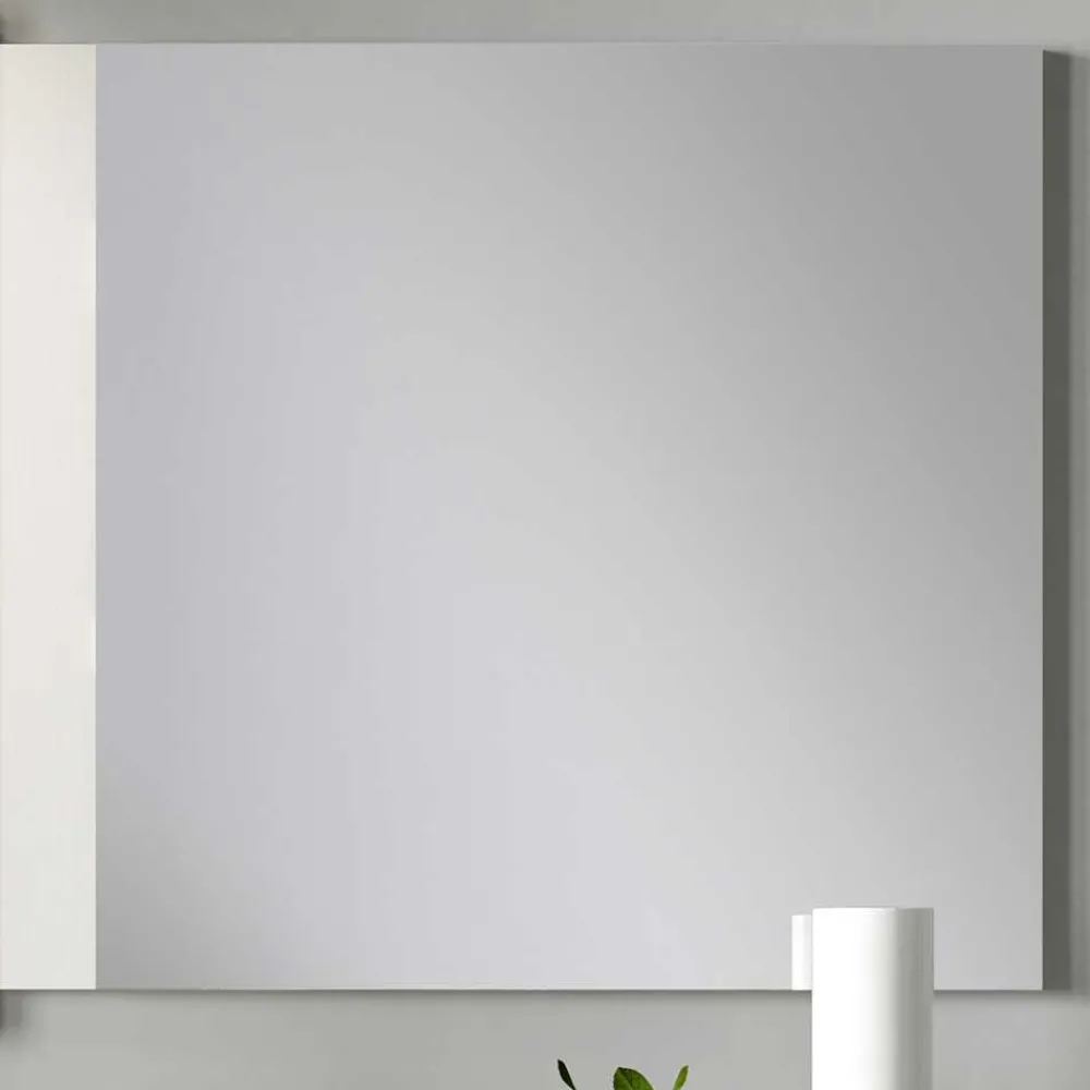 Wohnen Design Flur Set in Weiß & Schwarz - Riguna (zweiteilig)