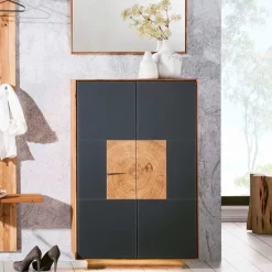 Wohnen Garderoben|Garderoben*Design Flureinrichtung Wildeiche - Mandrey (vierteilig)