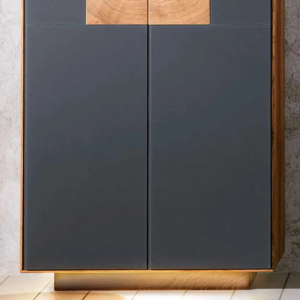 Wohnen Garderoben|Garderoben*Design Flureinrichtung Wildeiche - Mandrey (vierteilig)