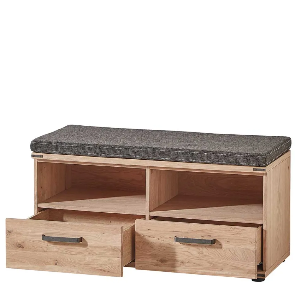 Wohnen Design Flurmöbel mit Baumkante - Konvava (fünfteilig)