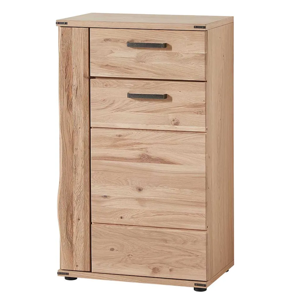 Wohnen Design Flurmöbel mit Baumkante - Konvava (fünfteilig)