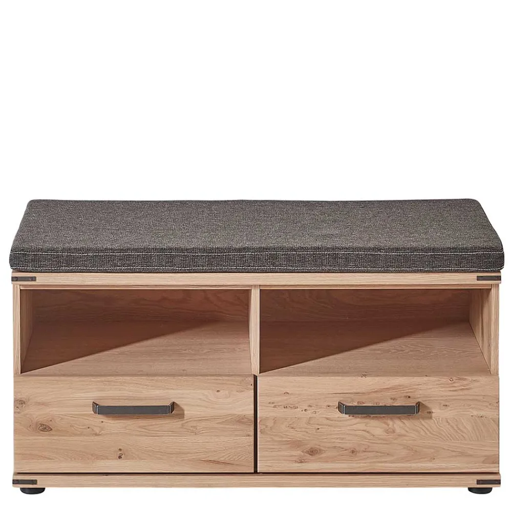 Wohnen Design Flurmöbel mit Baumkante - Konvava (fünfteilig)