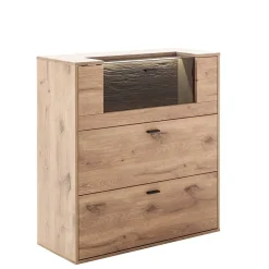 Wohnen Design Flurmöbel Set in Wildeiche - Vapposia (dreiteilig)