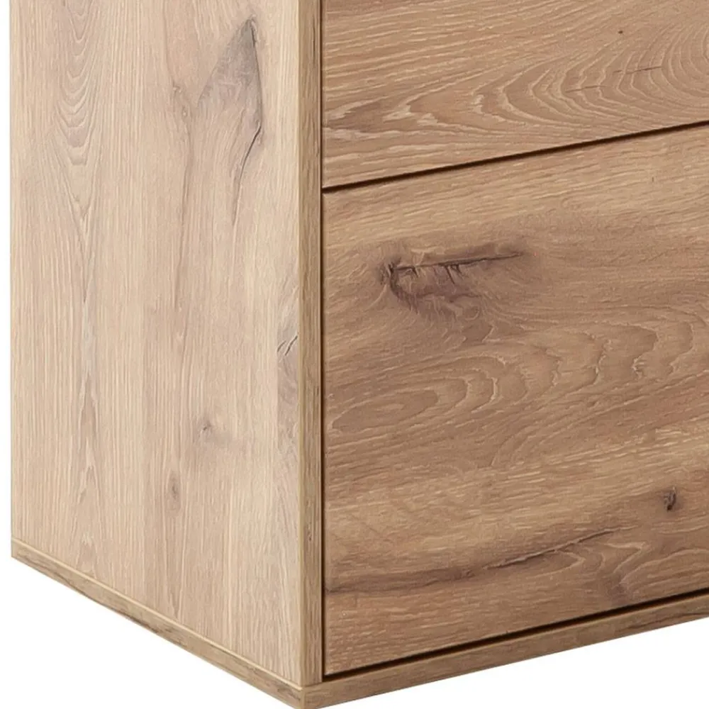 Wohnen Design Flurmöbel Set in Wildeiche - Vapposia (dreiteilig)