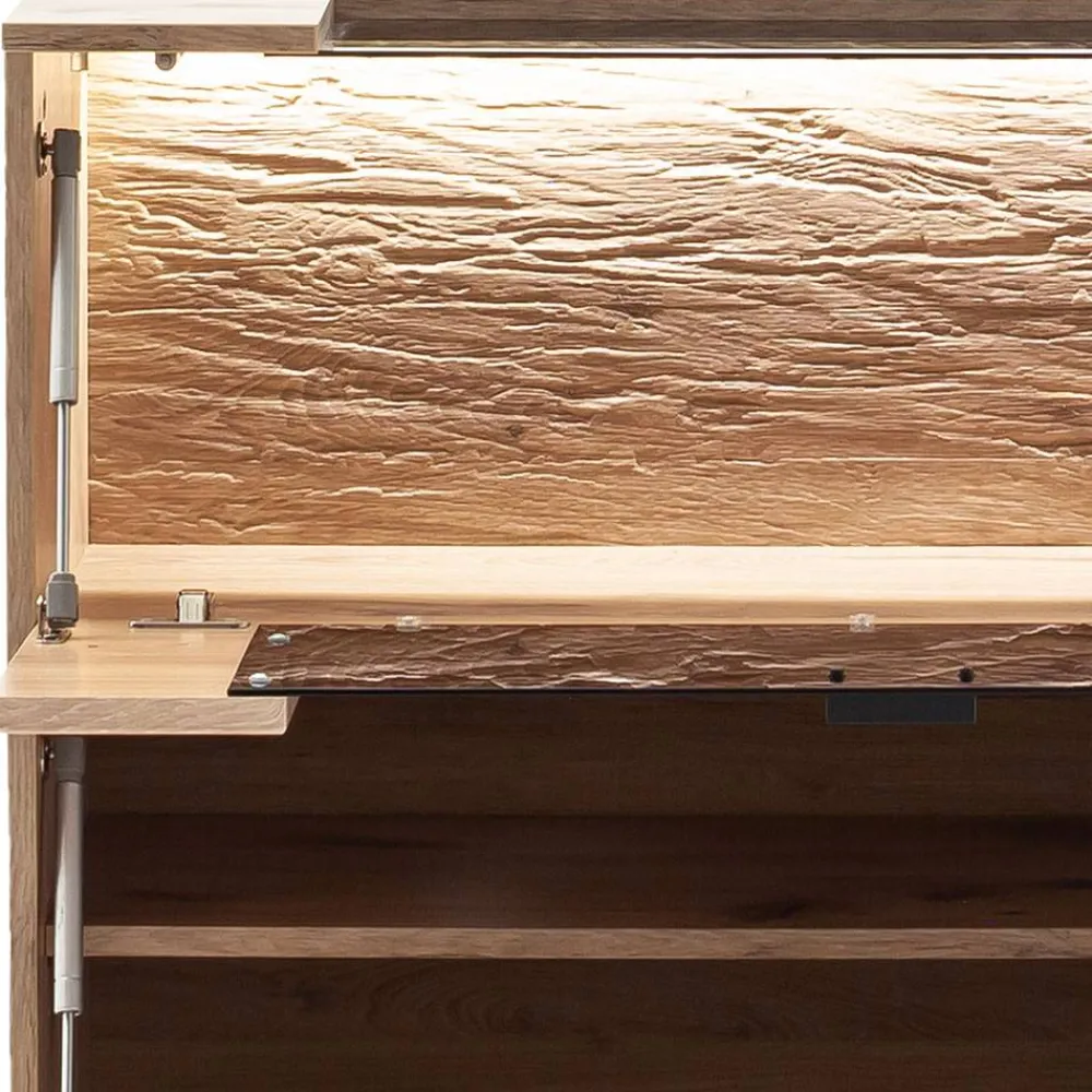 Wohnen Design Flurmöbel Set in Wildeiche - Vapposia (dreiteilig)