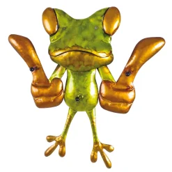 Wohnen Garderoben|Garderoben*Design Garderobe Asmet in Frosch Optik