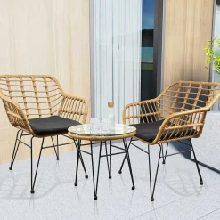 Wohnen Design Garten Sitzgruppe für Zwei - Kolage (dreiteilig)