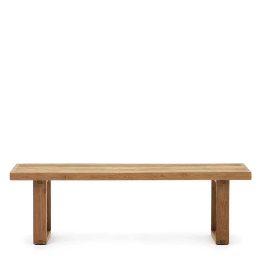 Wohnen Küchenbänke|Gartenbänke*Design Gartenbank aus Teak Recyclingholz - Torina