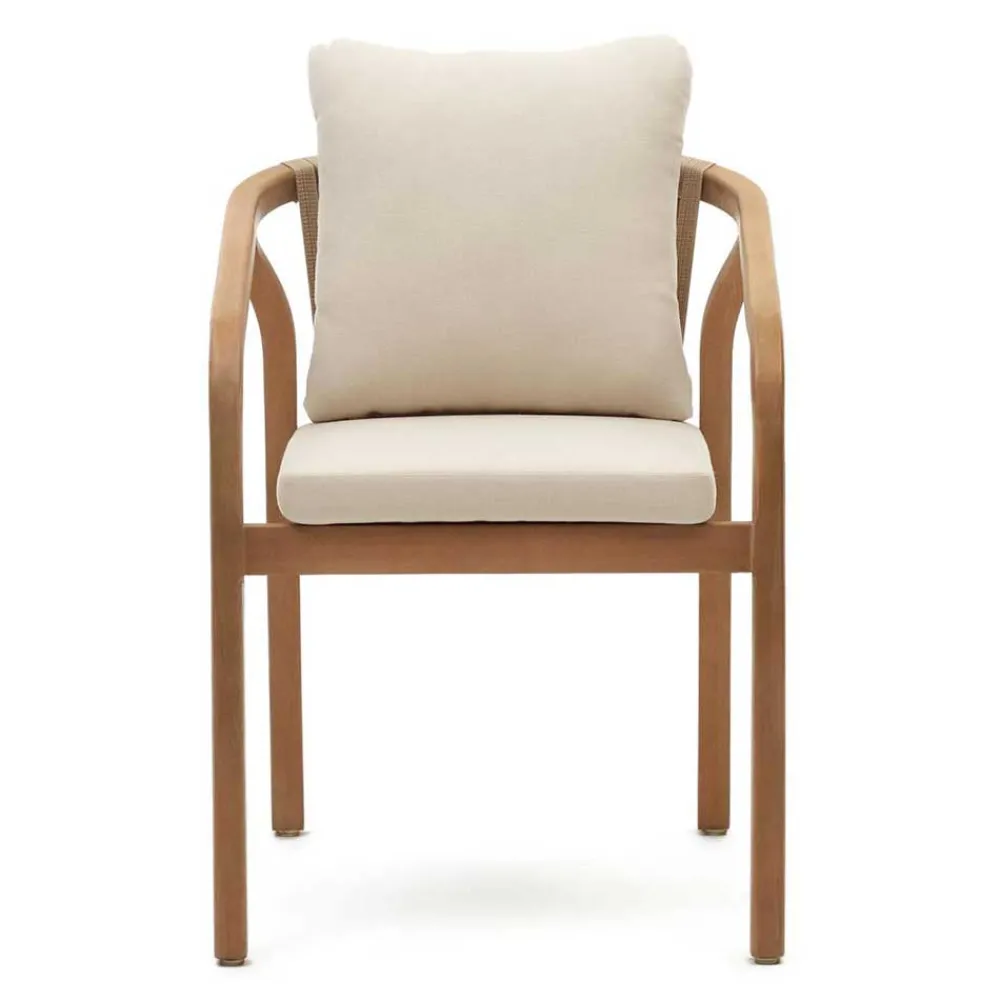 Wohnen Design Gartenstühle mit Armlehnen - Faneto (4er Set)