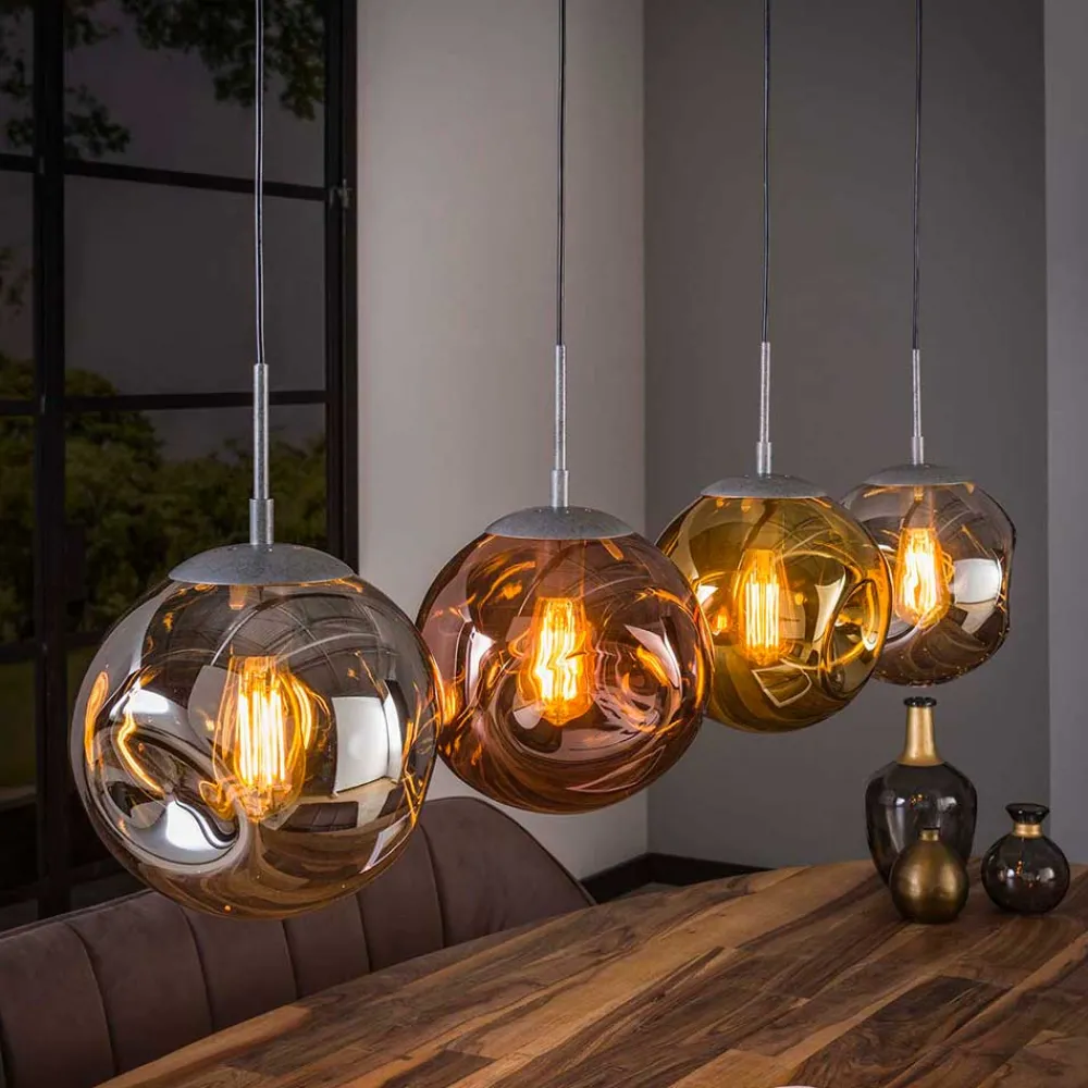 Wohnen Design Glas Hängelampe für Esstisch - Furcios