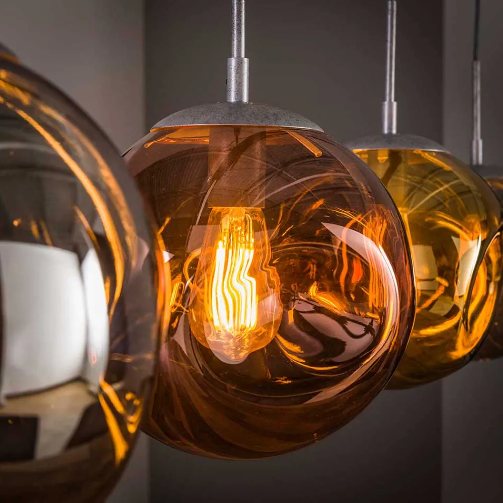 Wohnen Design Glas Hängelampe für Esstisch - Furcios