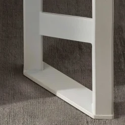 Wohnen Skandinavische Möbel|Weiße Möbel*Design Himmelbett in Eiche Natur & Weiß - Risa