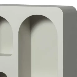 Wohnen Designermöbel|Esszimmerregale*Design Hängeregal in Hellgrau - Martinus