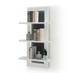 Wohnen Esszimmerregale|Regale*Design Hängeregal in Weiß & Anthrazit - Hazime