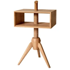 Wohnen Designermöbel|Telefontische*Design Holz Beistelltisch drehbar - Julecas