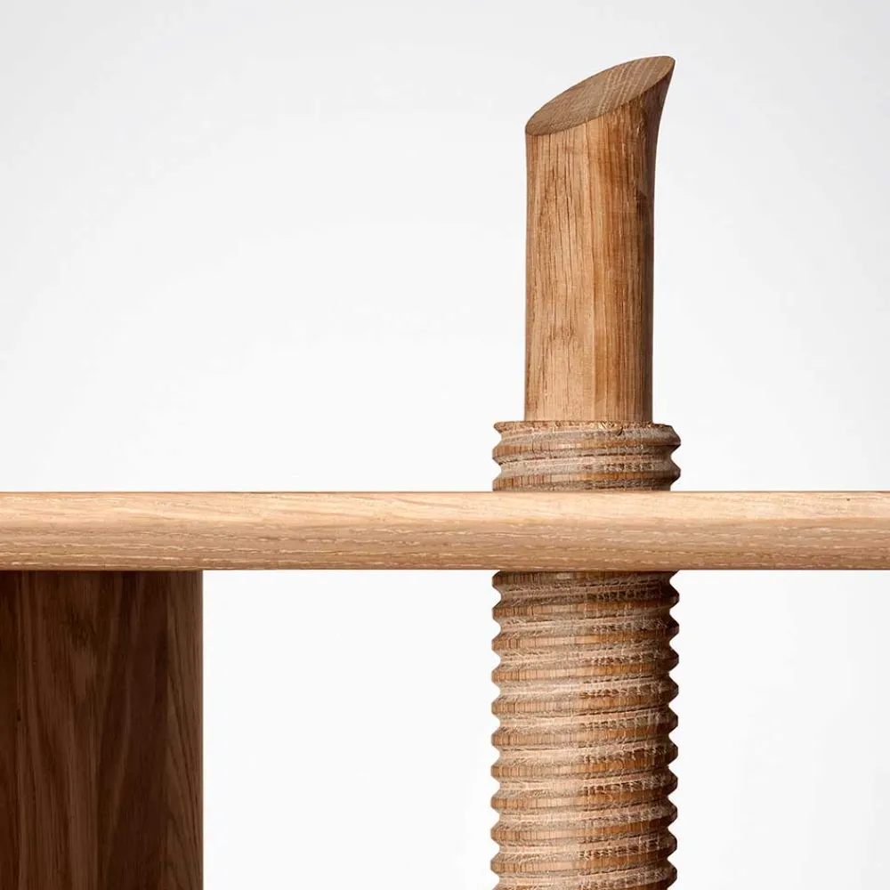 Wohnen Designermöbel|Telefontische*Design Holz Beistelltisch drehbar - Julecas