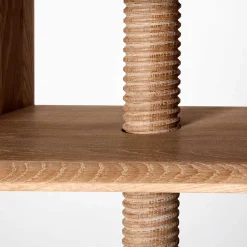 Wohnen Designermöbel|Telefontische*Design Holz Beistelltisch drehbar - Julecas