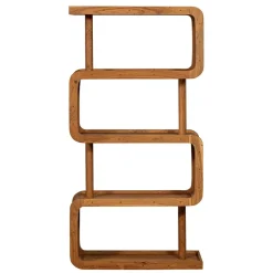 Wohnen Esszimmerregale|Wohnzimmer-Regale*Design Holzregal aus Akazie Massivholz - Selrito