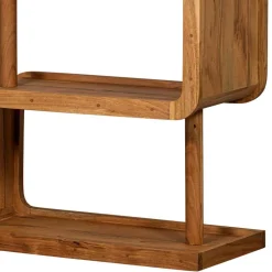 Wohnen Esszimmerregale|Wohnzimmer-Regale*Design Holzregal aus Akazie Massivholz - Selrito