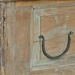 Wohnen Boho Style Möbel|Holztruhen*Design Holztruhe mit flachem Deckel - Gregoriana