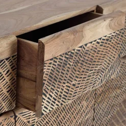 Wohnen Küchenschränke|Sideboards*Design Kombi-Kommode aus Massivholz - Merlan