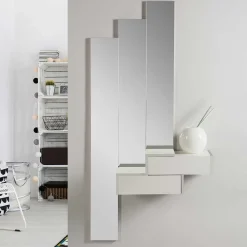 Wohnen Design Konsole & Spiegel Kombi - Maccles (vierteilig)